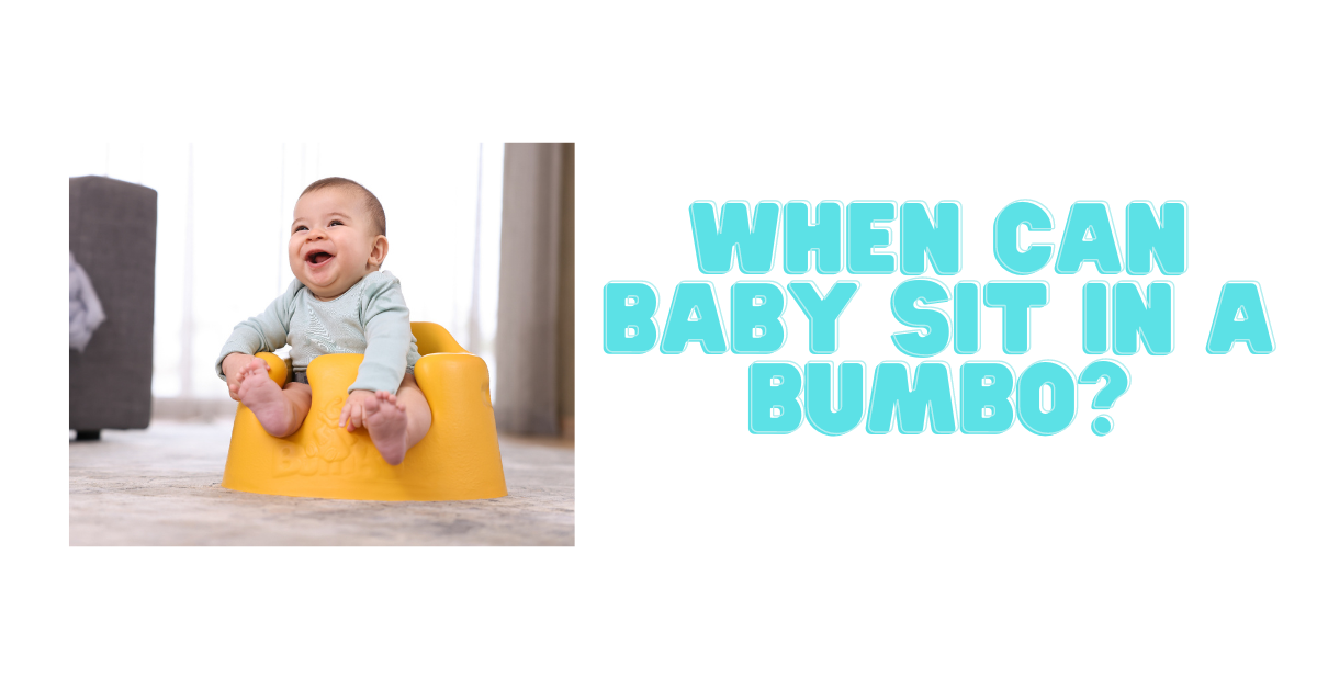 when can baby sit in bumbo